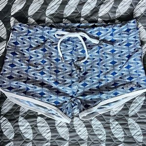 Print men swim trunk